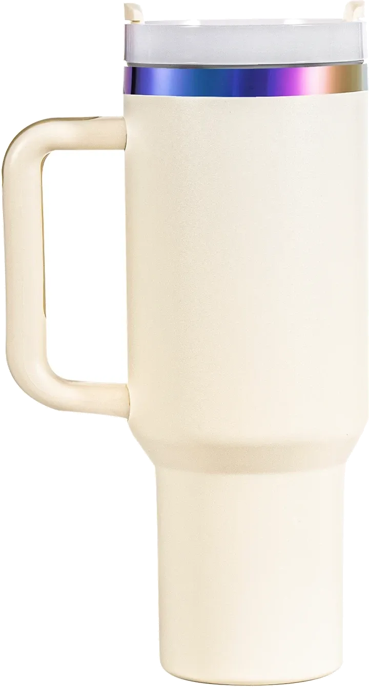 40oz Iridescent Ring Adventure Travel Tumbler