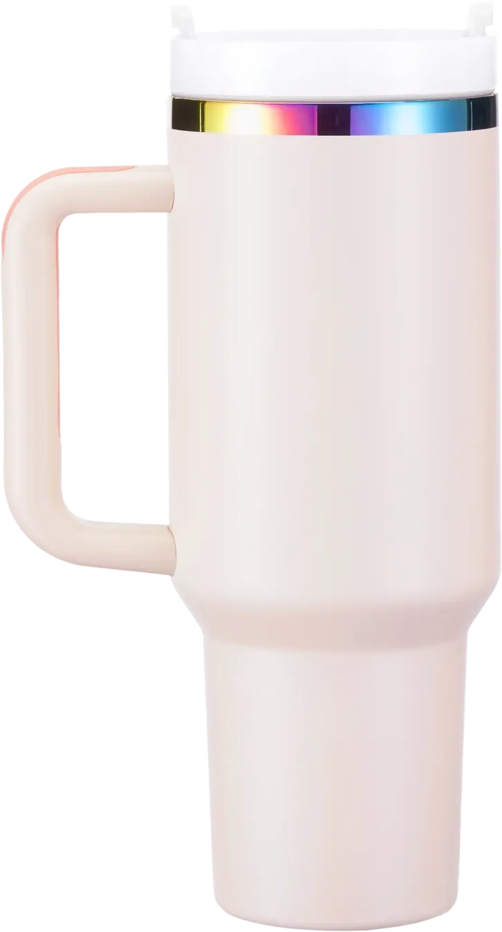 40oz Iridescent Ring Adventure Travel Tumbler