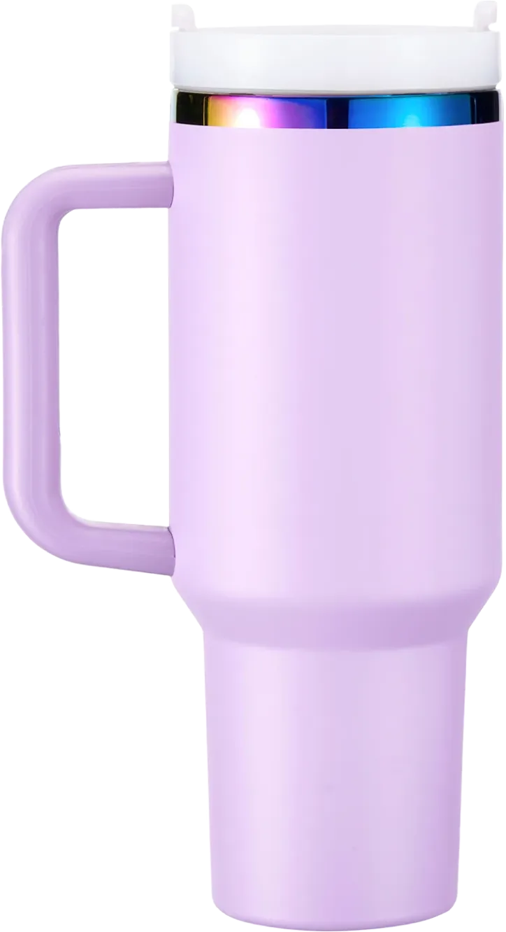 40oz Iridescent Ring Adventure Travel Tumbler