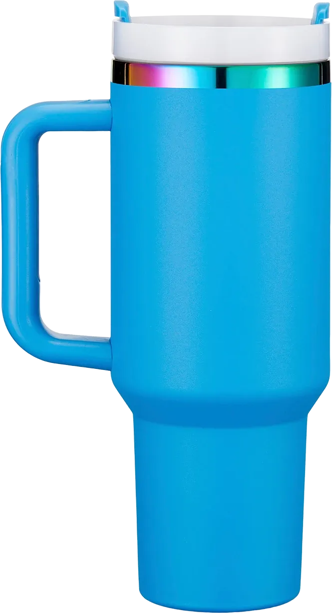 40oz Iridescent Ring Adventure Travel Tumbler