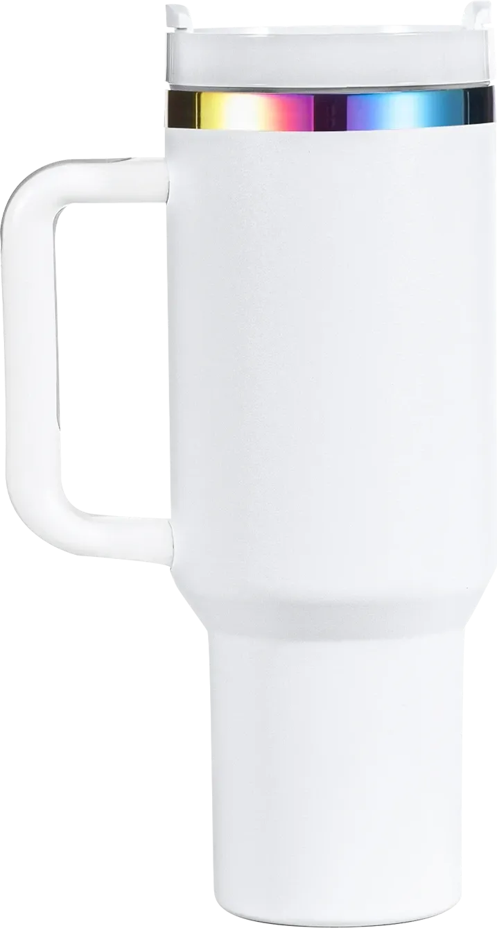 40oz Iridescent Ring Adventure Travel Tumbler