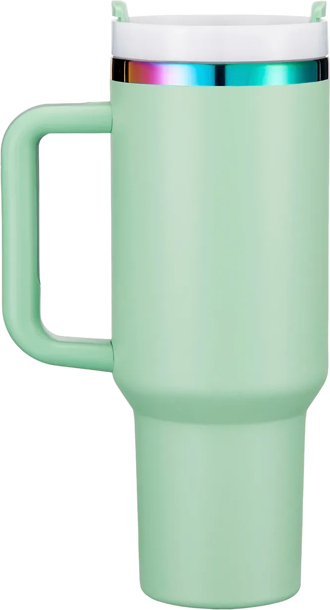 40oz Iridescent Ring Adventure Travel Tumbler