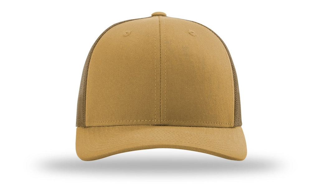 Richardson 112 Custom Leather Patch Trucker Hat