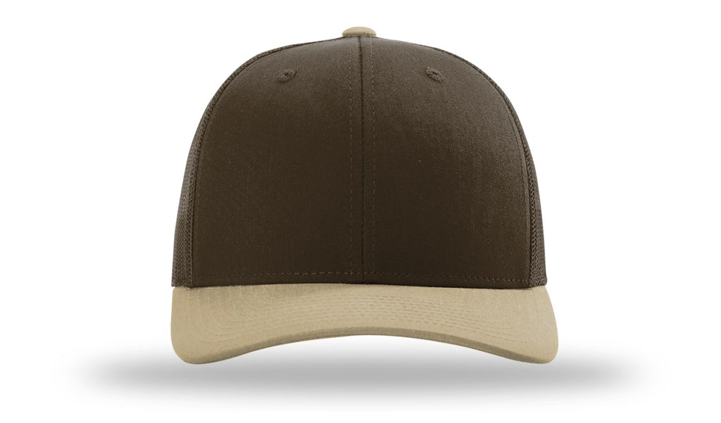 Richardson 112 Custom Leather Patch Trucker Hat