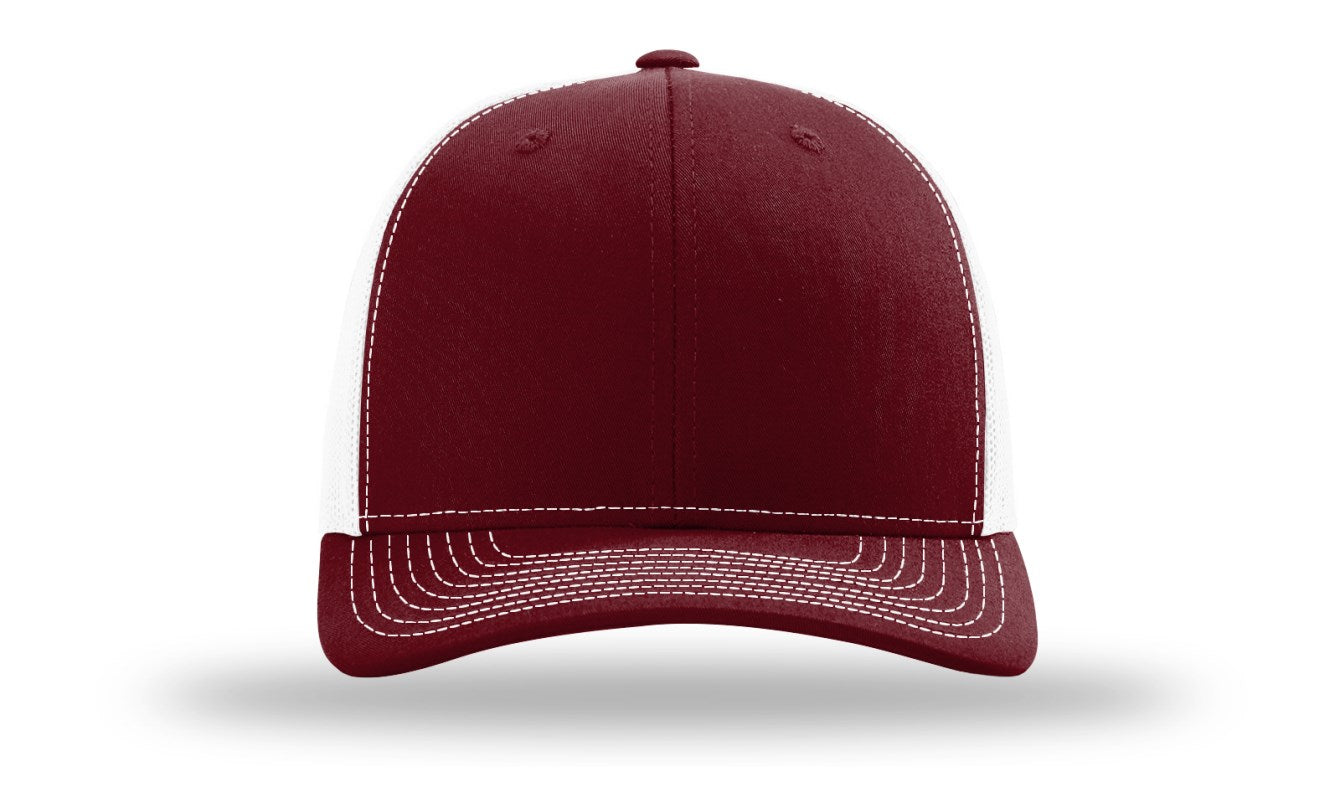 Richardson 112 Custom Leather Patch Trucker Hat