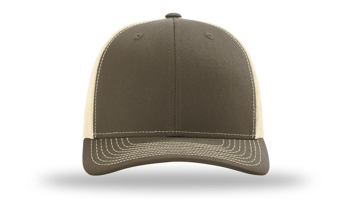 Richardson 112 Custom Leather Patch Trucker Hat