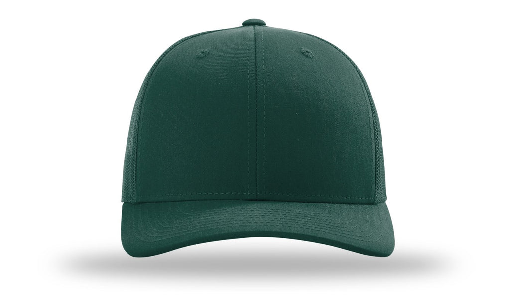 Richardson 112 Custom Leather Patch Trucker Hat