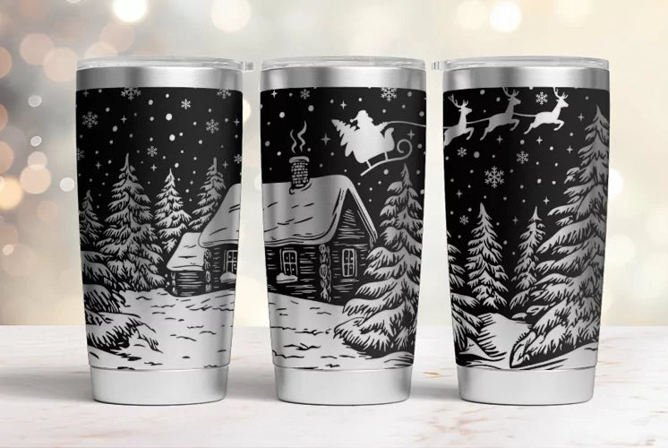Christmas tumbler