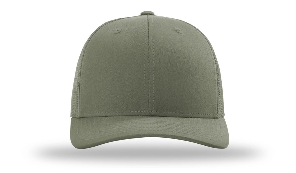 Richardson 112 Custom Leather Patch Trucker Hat