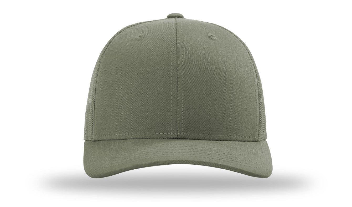 Richardson 112 Custom Leather Patch Trucker Hat