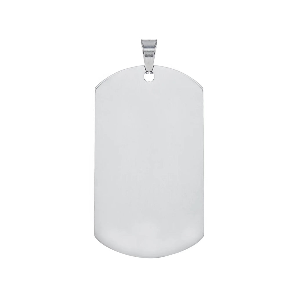 Modern ID Tag Pendant