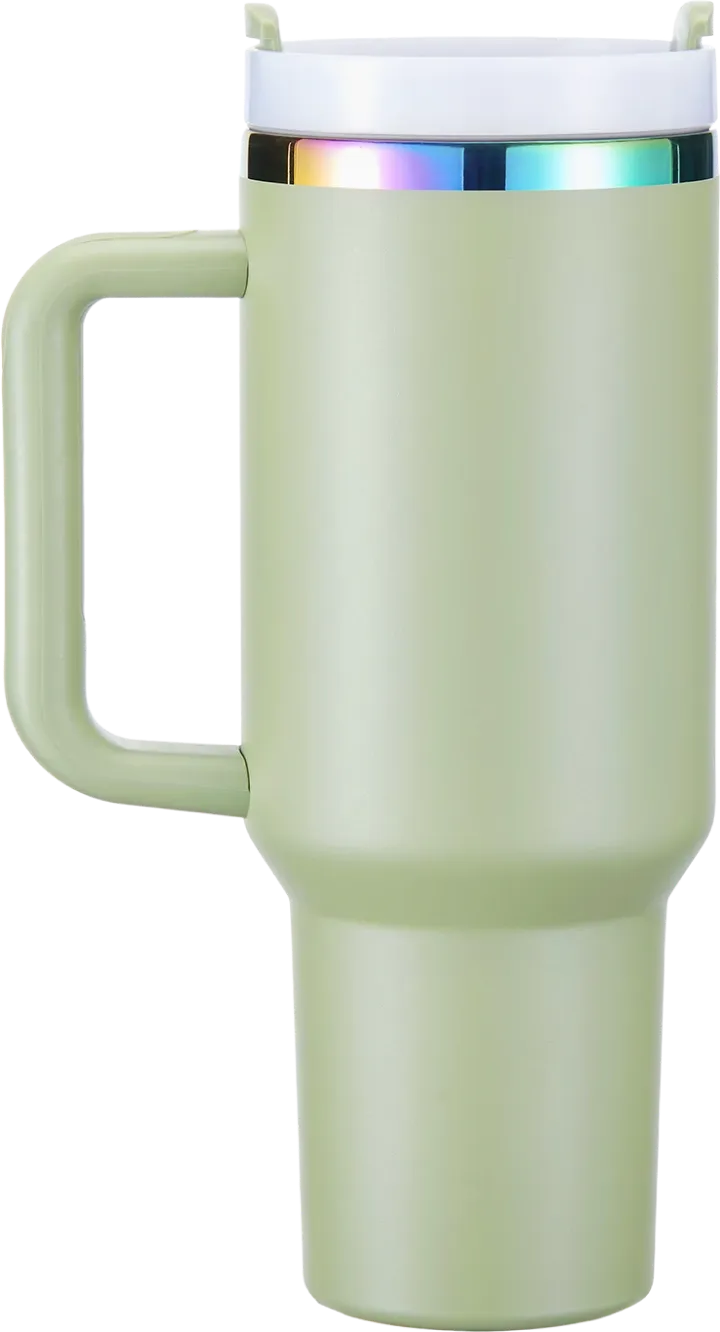 40oz Iridescent Ring Adventure Travel Tumbler