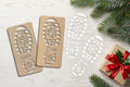 Custom Santa footprint sinical