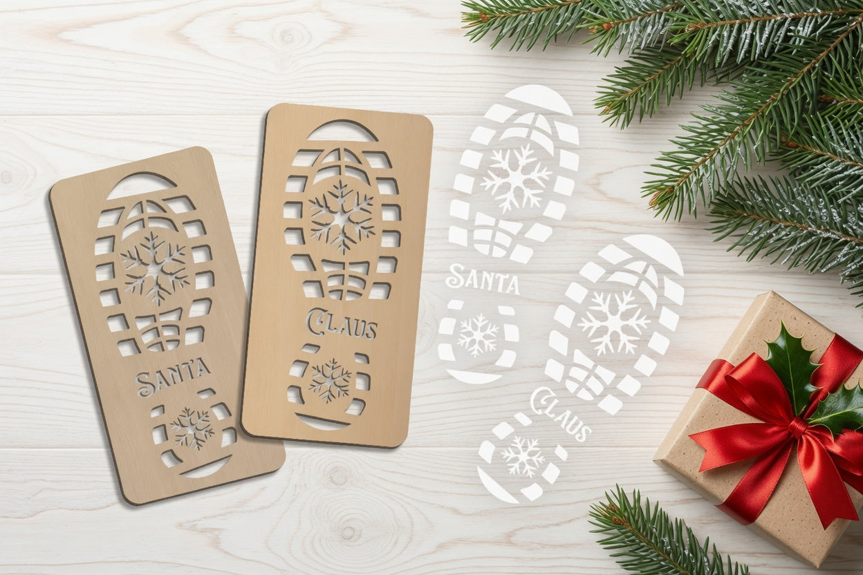 Custom Santa footprint sinical